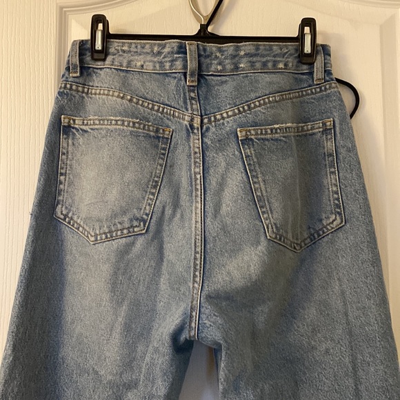 Zara Ripped Mom Fit Jeans - Picture 6 of 6